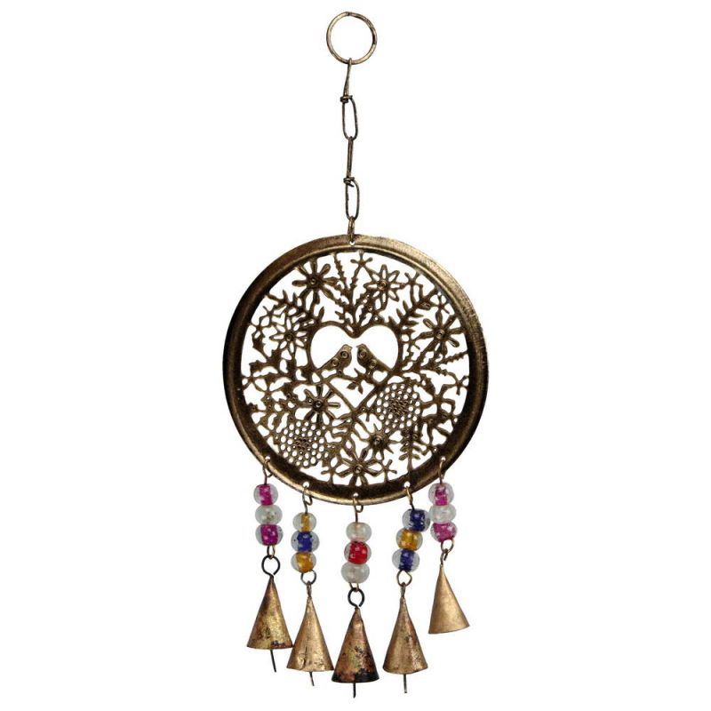 Tree Of Life With Love Birds Windchime