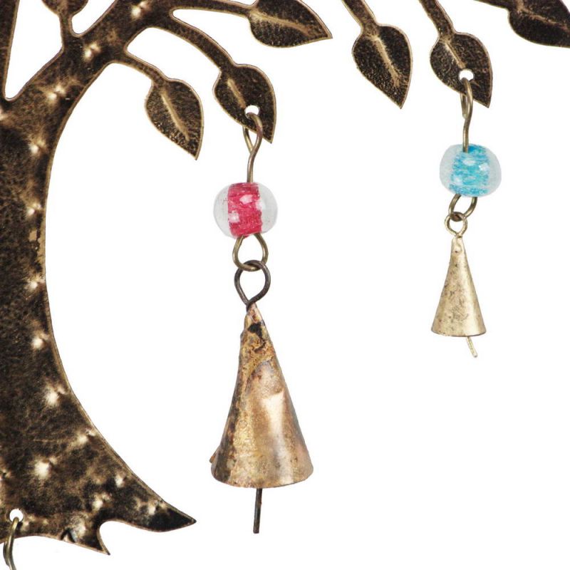 Tree Of Life Windchime With Coloured Beads