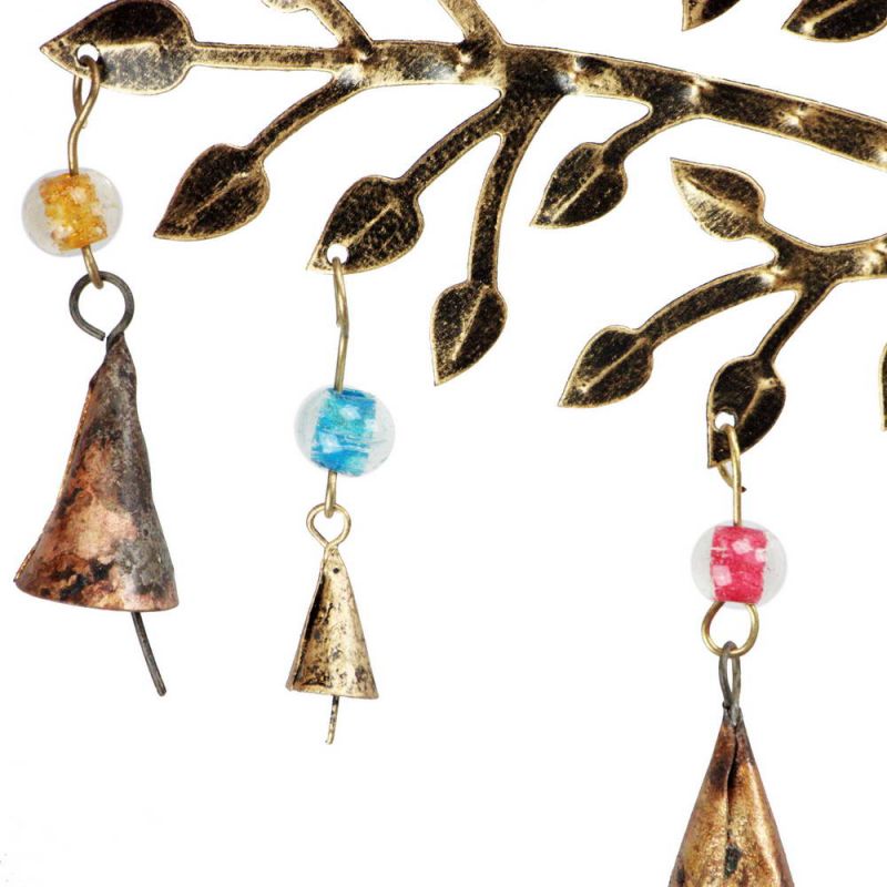 Tree Of Life Windchime With Coloured Beads