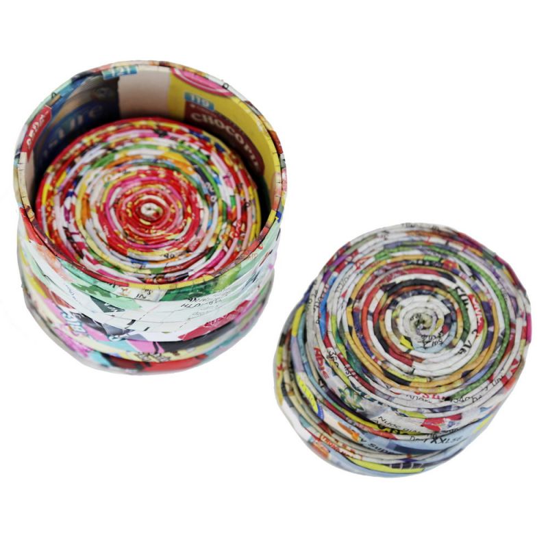 Σουβέρ Σ/6 9εκ. ανακυκλωμένα περιοδικά