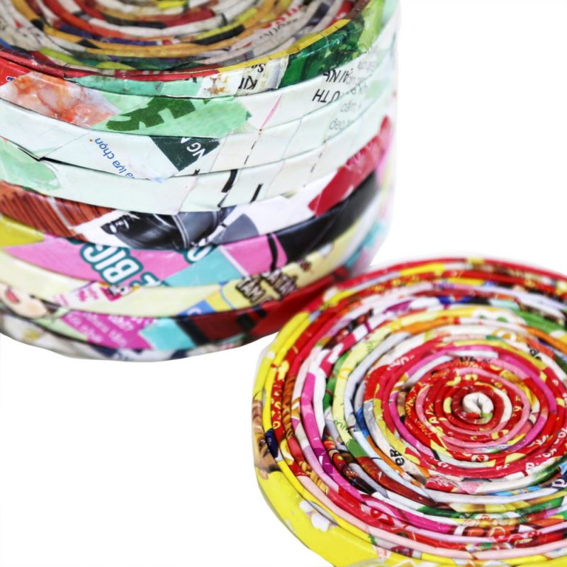 Σουβέρ Σ/6 9εκ. ανακυκλωμένα περιοδικά