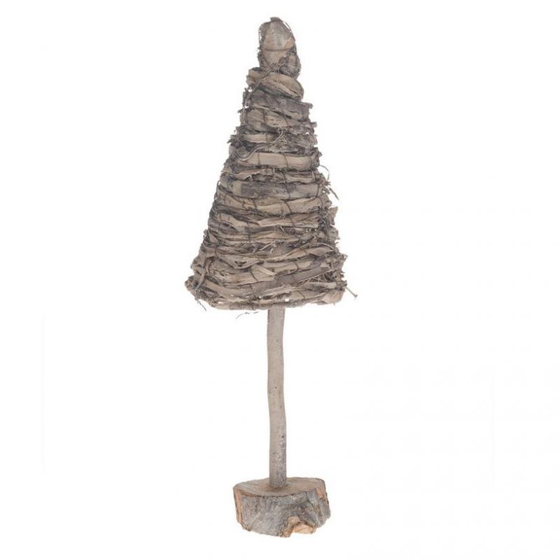 Rattan tree 70cm White-wash