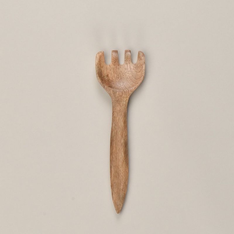 Ξύλινη πηρούνα σερβιρίσματος 25εκ.