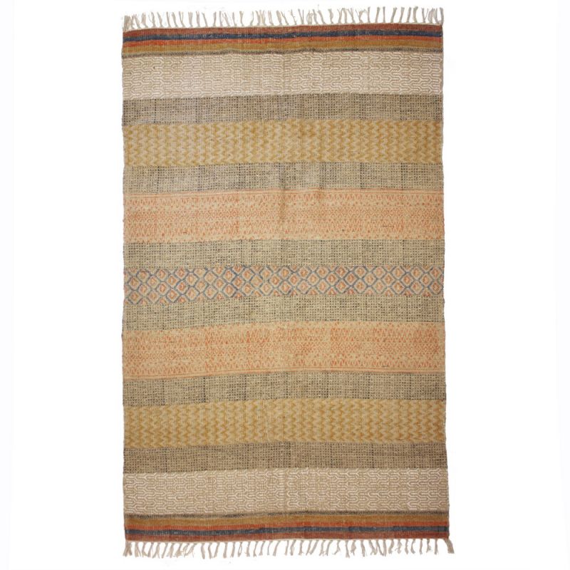 Χαλί 120x180 Κίτρινο/Πορτ./Φυσικό