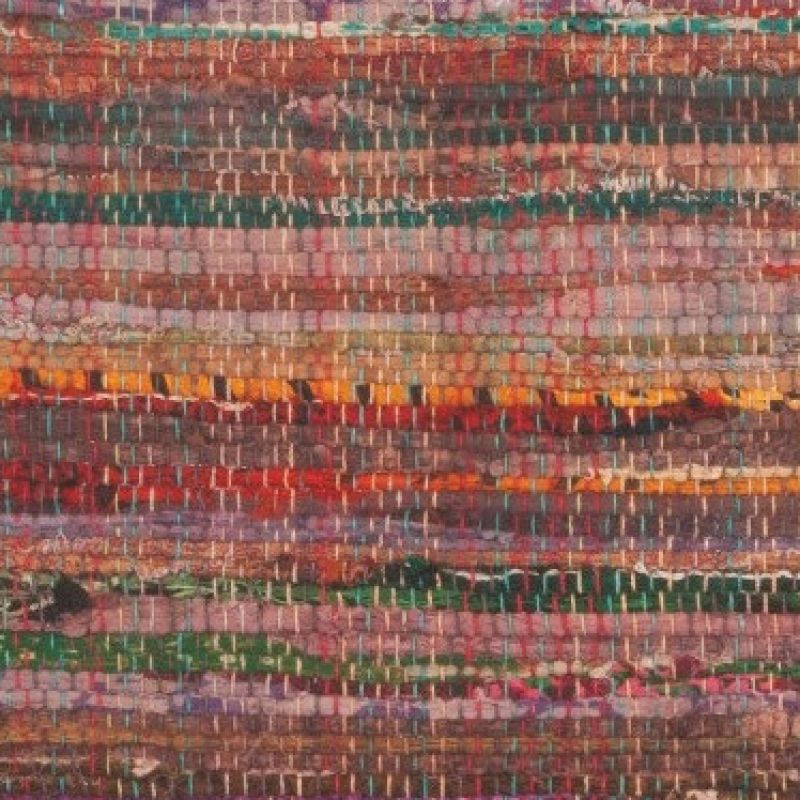Small Multi-coloured Rag Rug