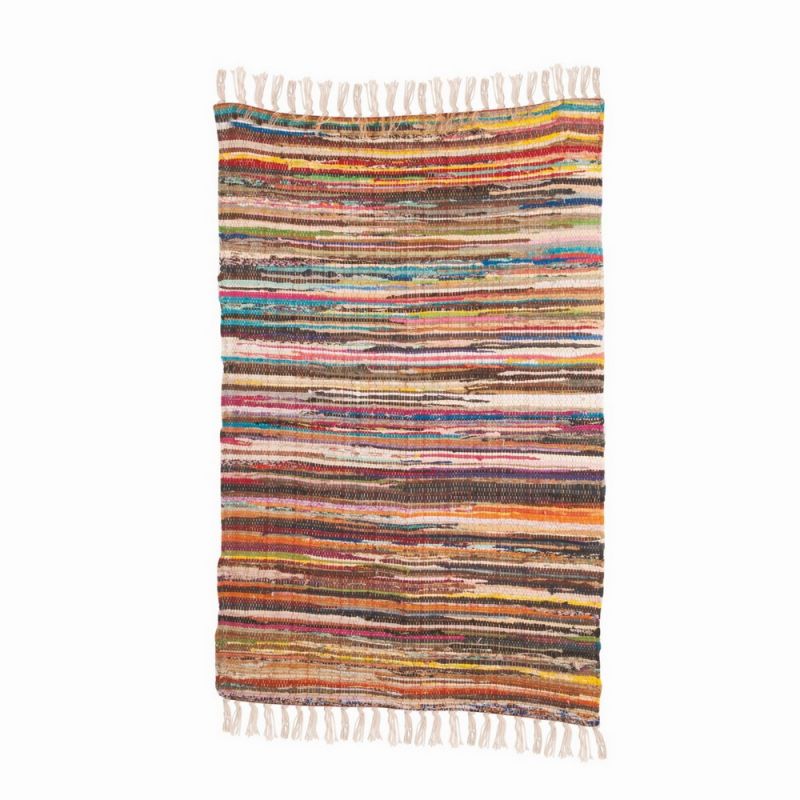 Medium Multi-coloured Rag Rug