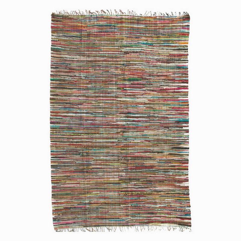 Large Multi-coloured Rag Rug