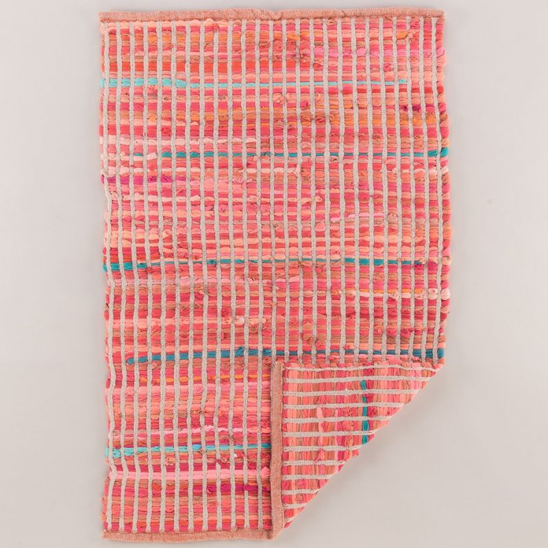 Χαλάκι 60x90 neon flash βαμβάκι & γιούτα