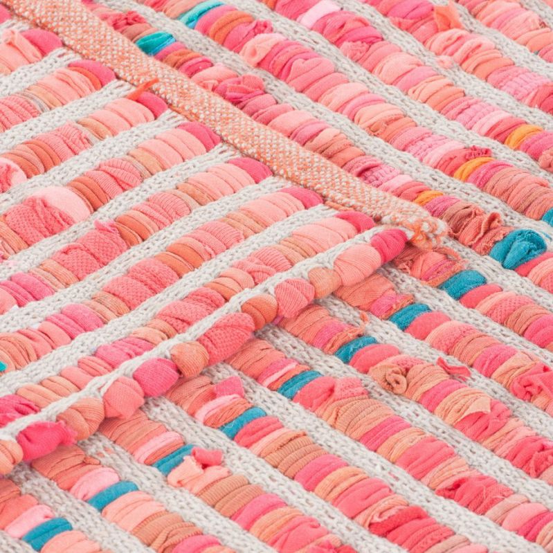 Χαλάκι 60x90 neon flash βαμβάκι & γιούτα