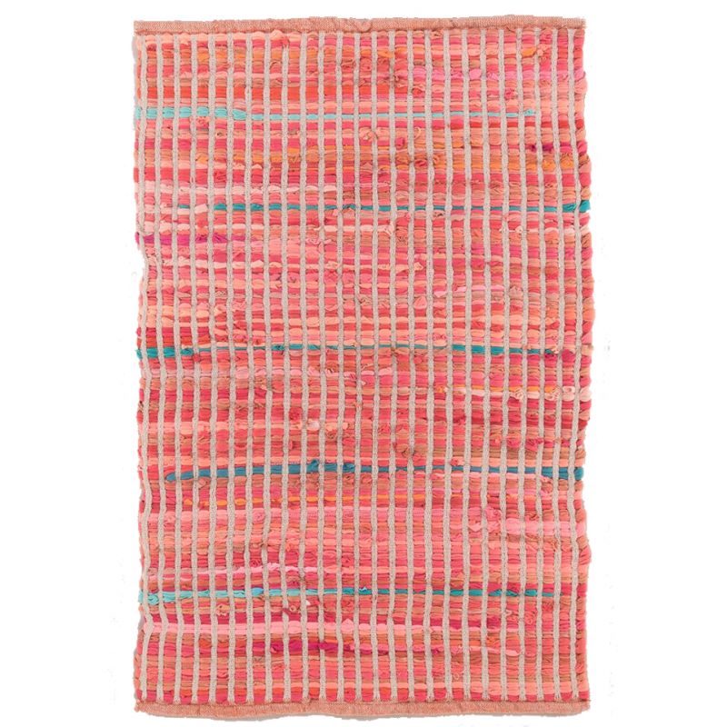 Χαλάκι 60x90 neon flash βαμβάκι & γιούτα