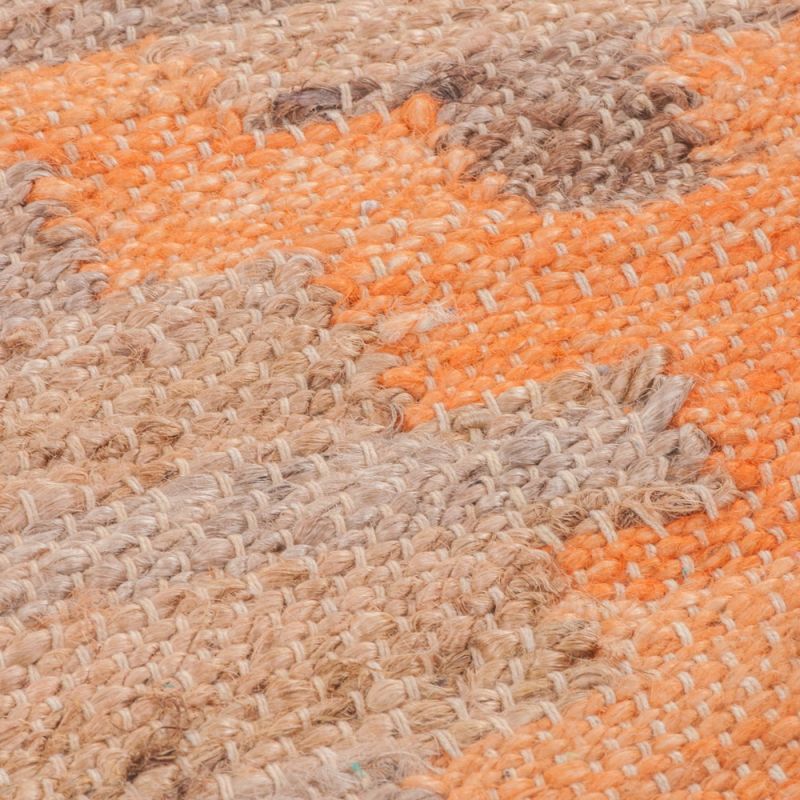 Χαλί 60x90 γιούτα και chindi υφαντό