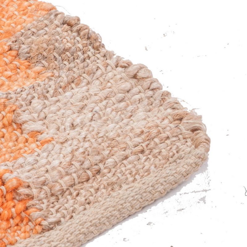 Χαλί 60x90 γιούτα και chindi υφαντό