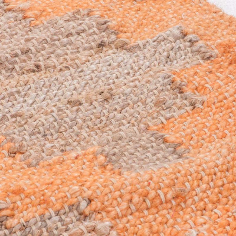 Χαλί 60x90 γιούτα και chindi υφαντό