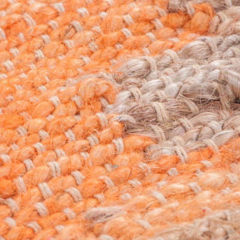 Χαλί 60x90 γιούτα και chindi υφαντό