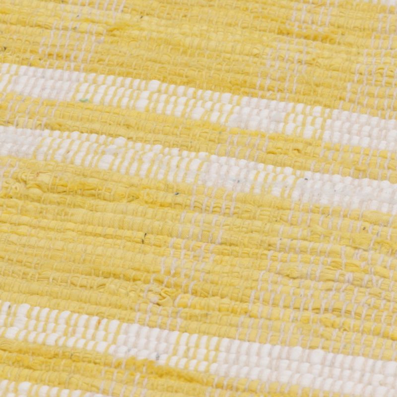 Χαλί 60x90 ρίγες λεμονί