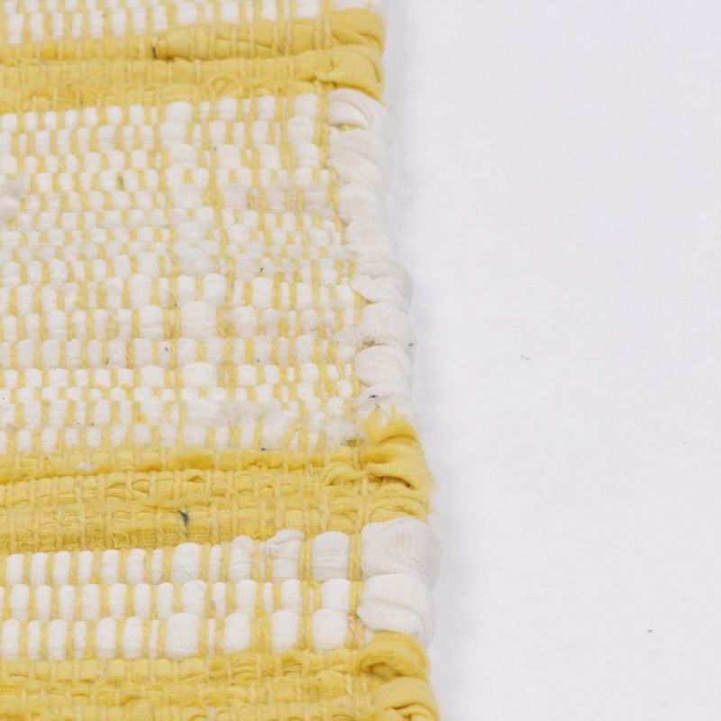 Χαλί 60x90 ρίγες λεμονί