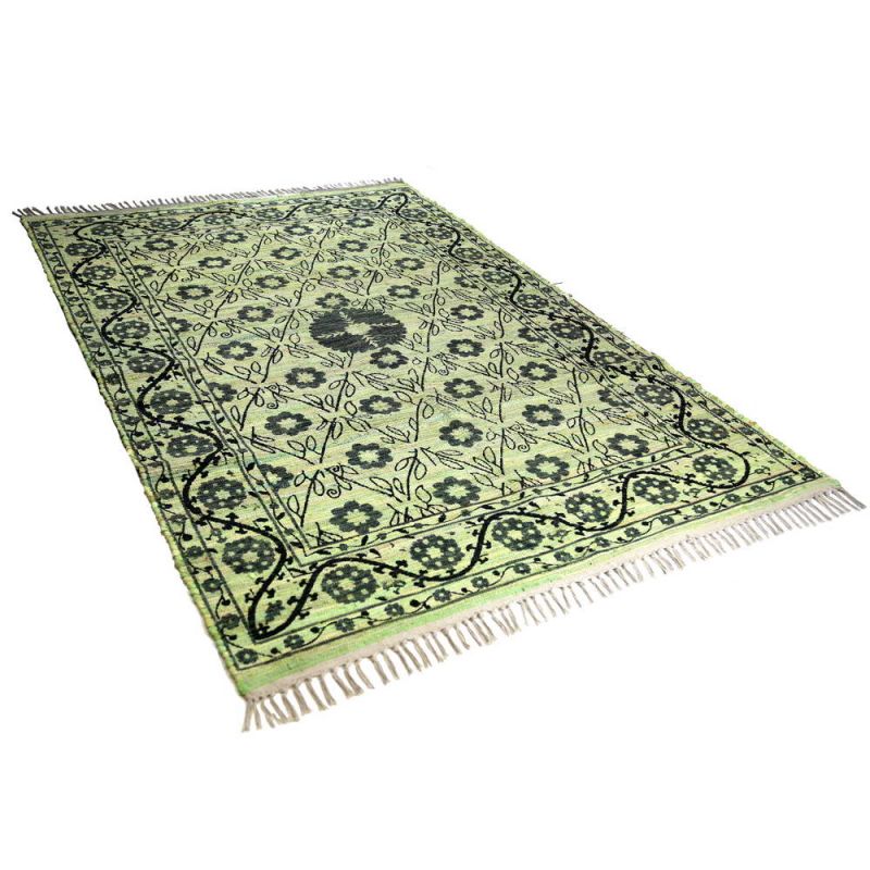 Printed chindi Rug 120x180 100% cotton