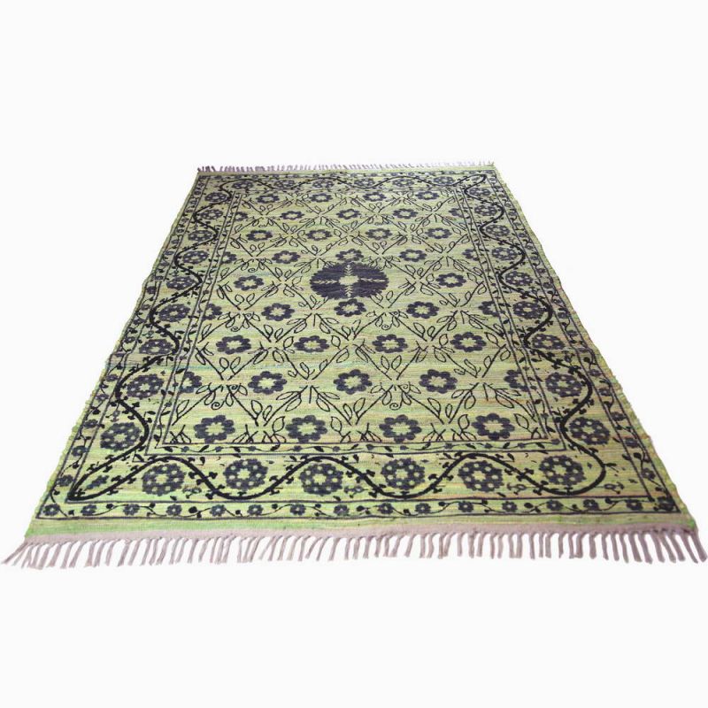 Printed chindi Rug 120x180 100% cotton