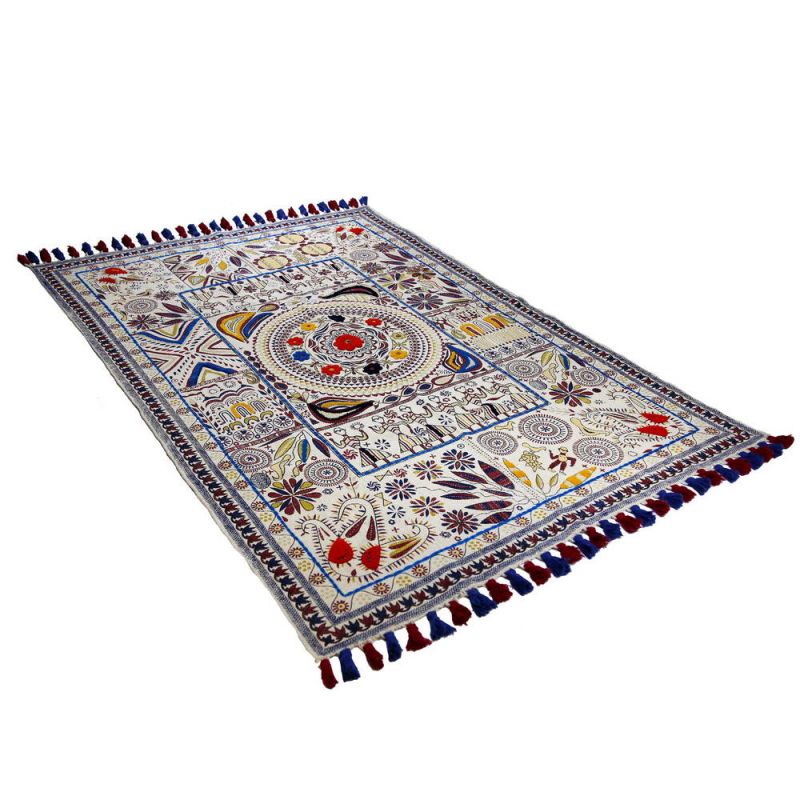 Printed Rug 120x180 100% cotton