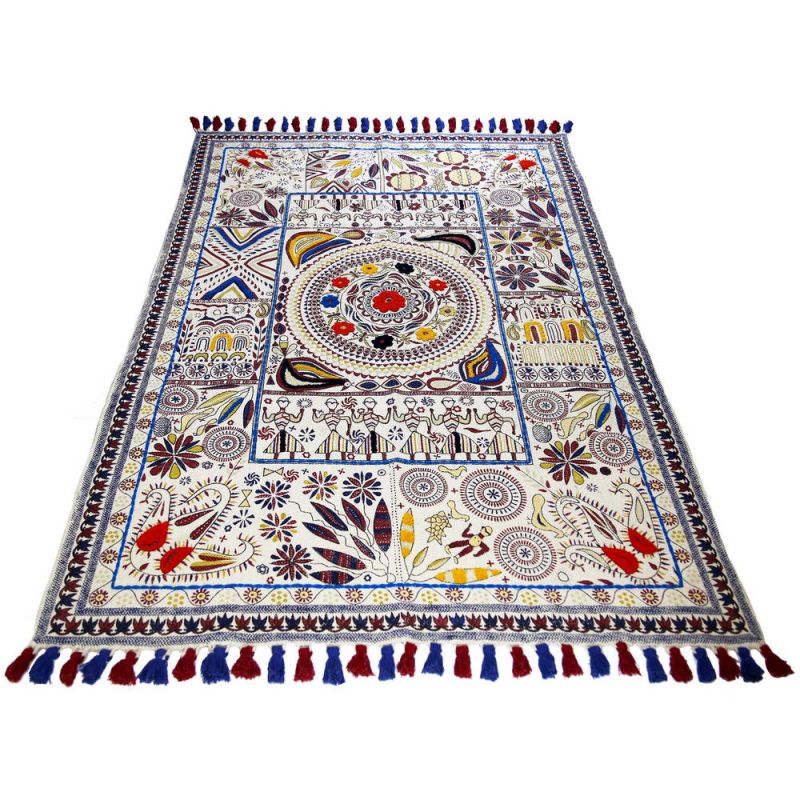 Printed Rug 120x180 100% cotton