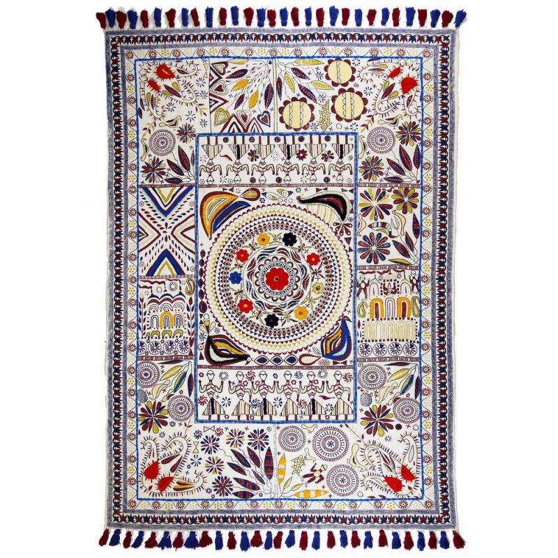 Printed Rug 120x180 100% cotton