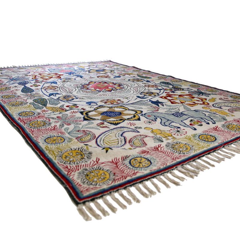 Printed Rug 120x180 100% cotton