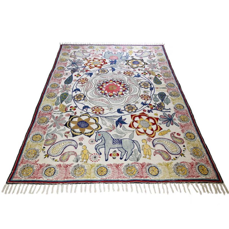 Printed Rug 120x180 100% cotton