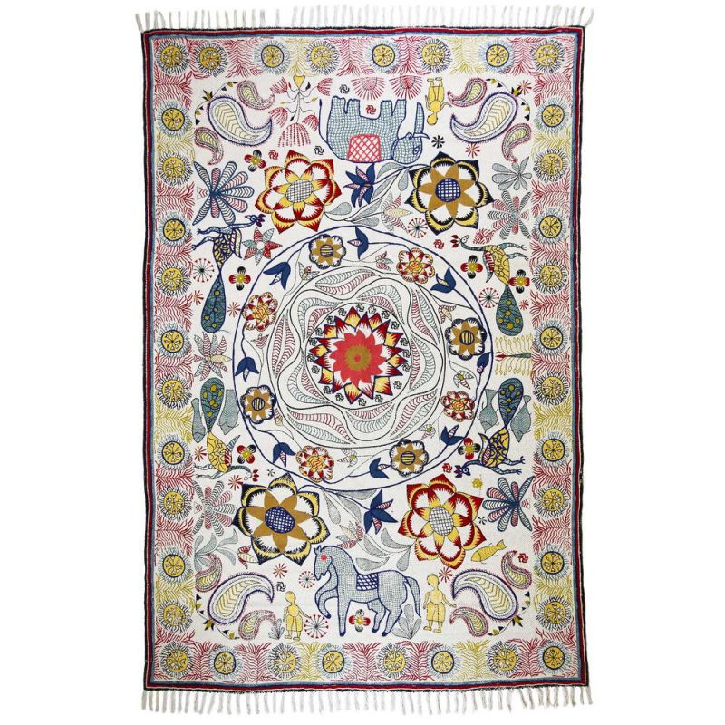 Printed Rug 120x180 100% cotton