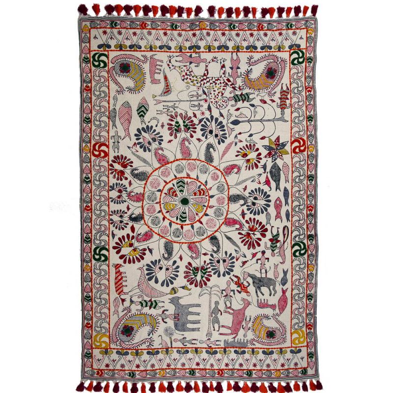 Printed Rug 120x180 100% cotton