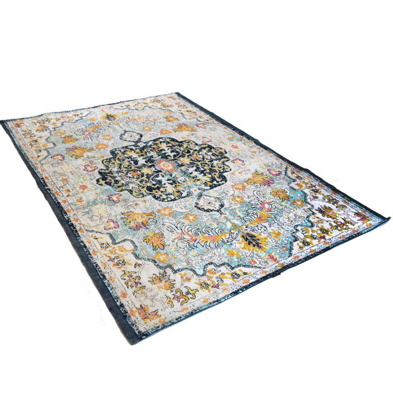 Cotton rug with digital print 120x180