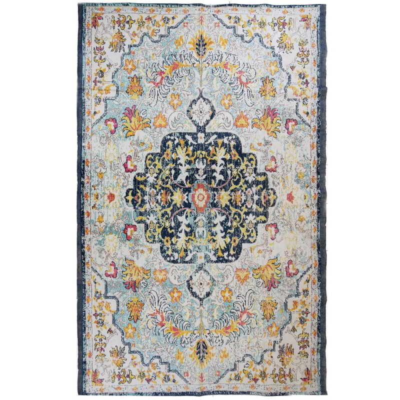 Cotton rug with digital print 150x210