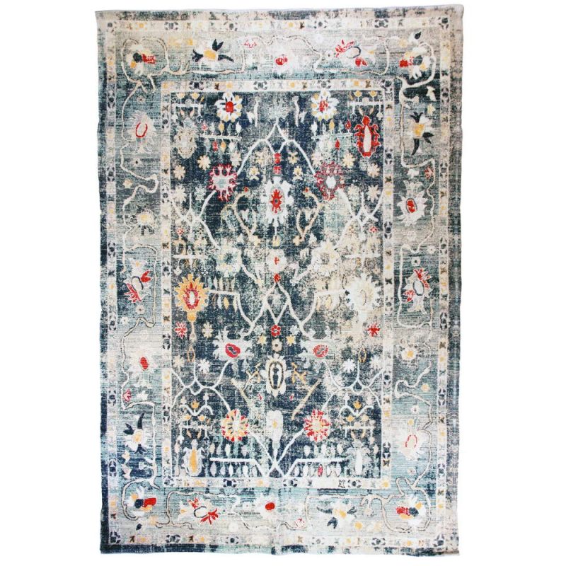 Cotton rug with digital print 120x180