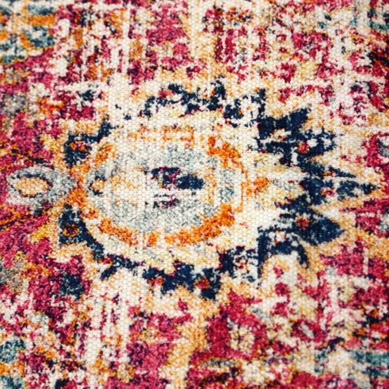 Cotton rug with digital print 120x180