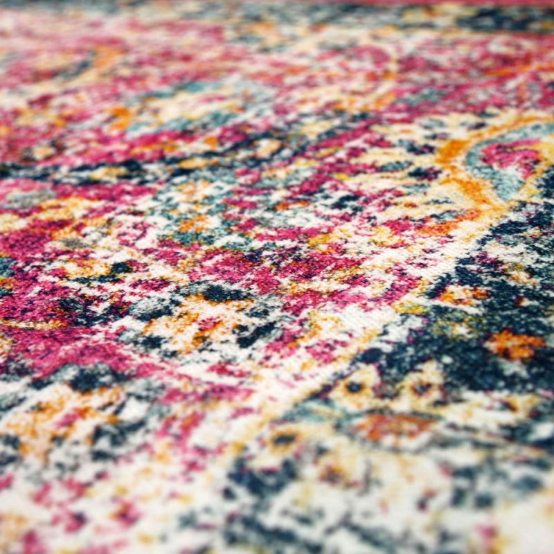Cotton rug with digital print 150x210