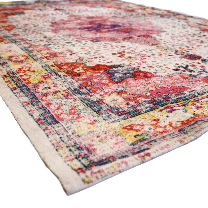 Cotton rug with digital print 120x180