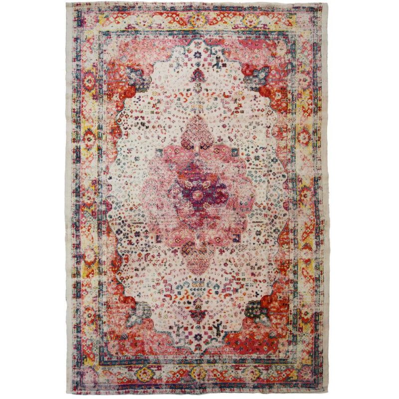 Cotton rug with digital print 120x180