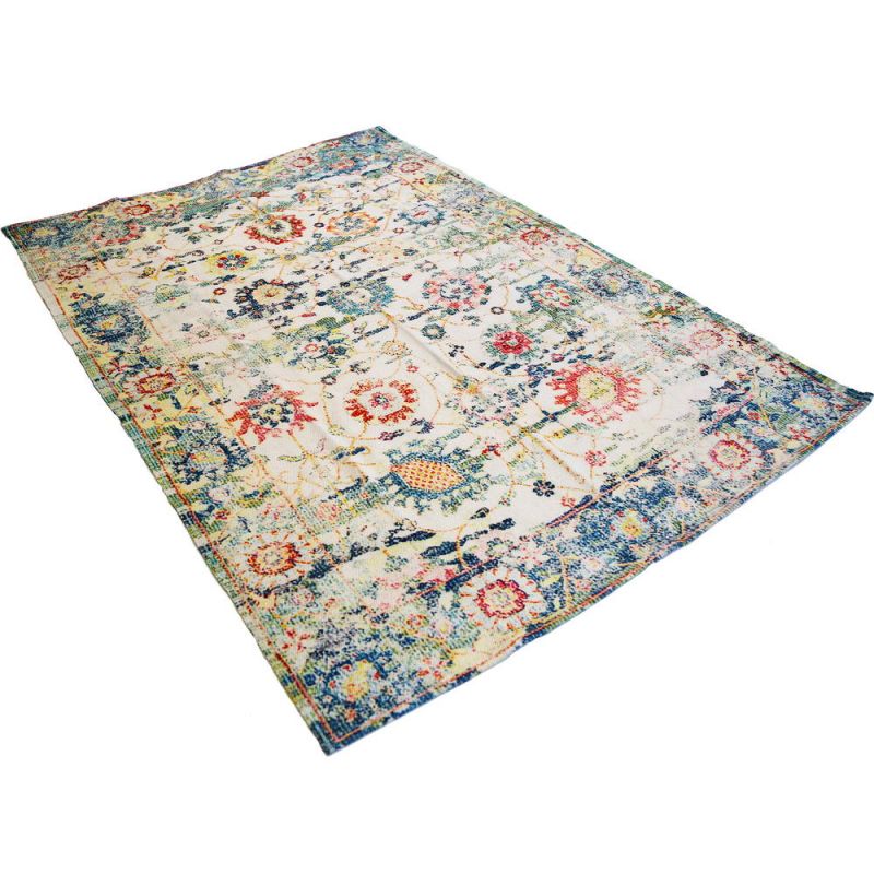 Cotton rug with digital print 120x180