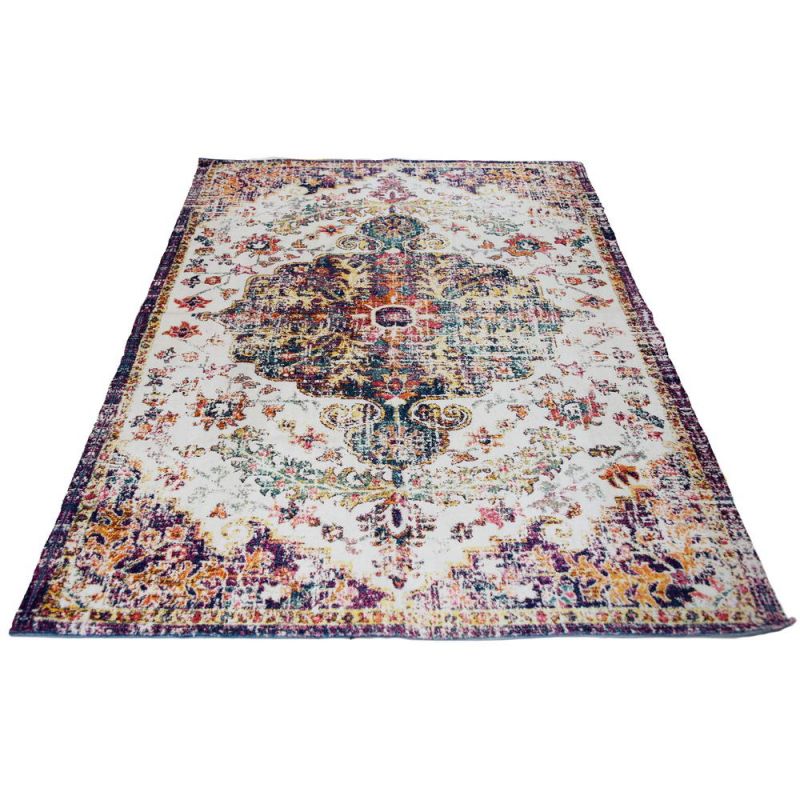 Cotton rug with digital print 120x180