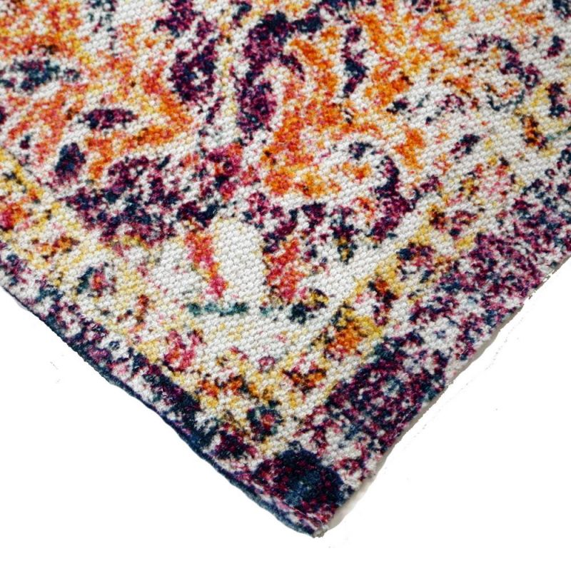 Cotton rug with digital print 120x180