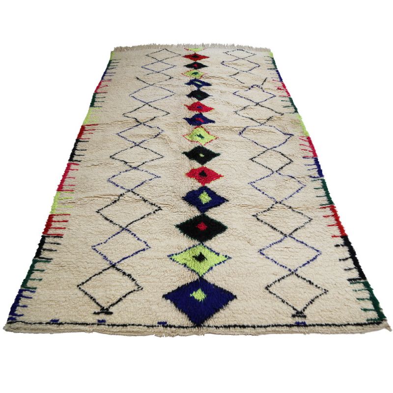 Handmade vintage morrocan rug 270x170cm