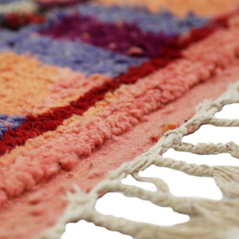 Handmade vintage morrocan rug 247x156cm