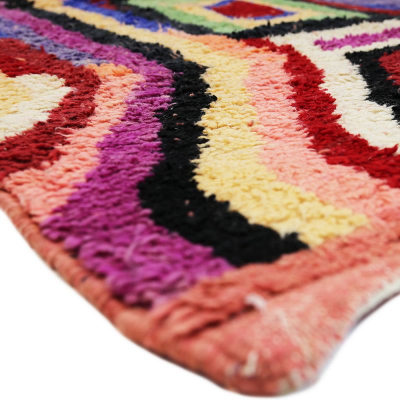 Handmade vintage morrocan rug 247x156cm