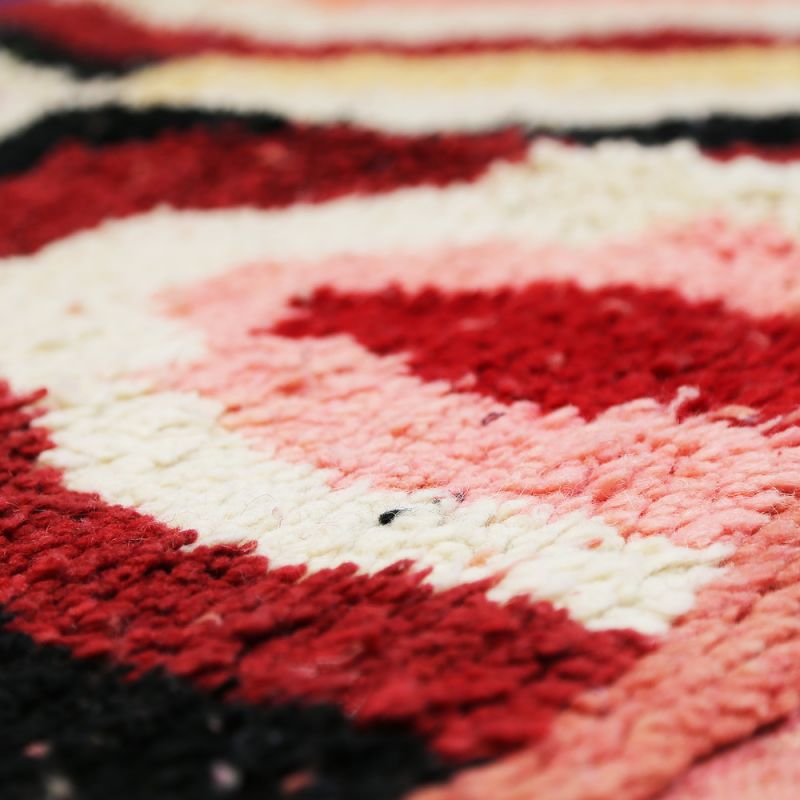 Handmade vintage morrocan rug 247x156cm