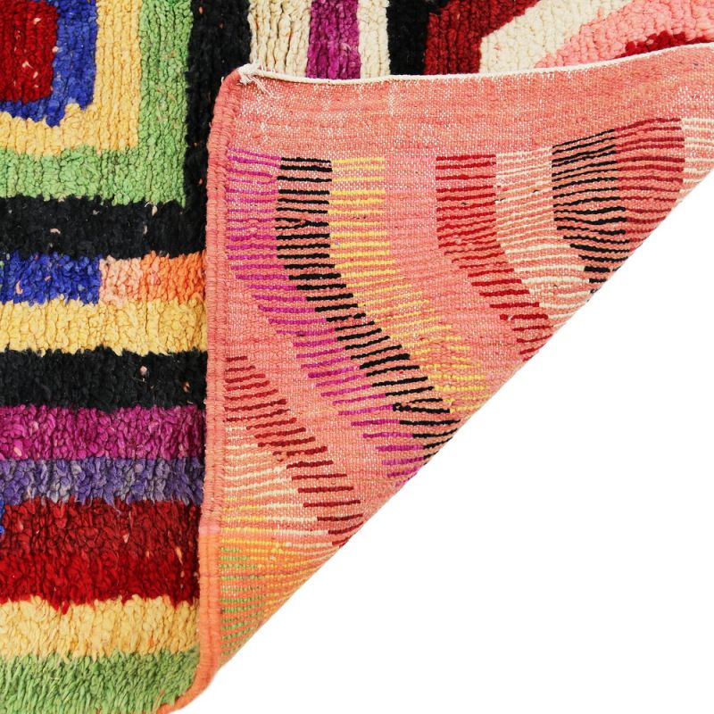 Handmade vintage morrocan rug 247x156cm