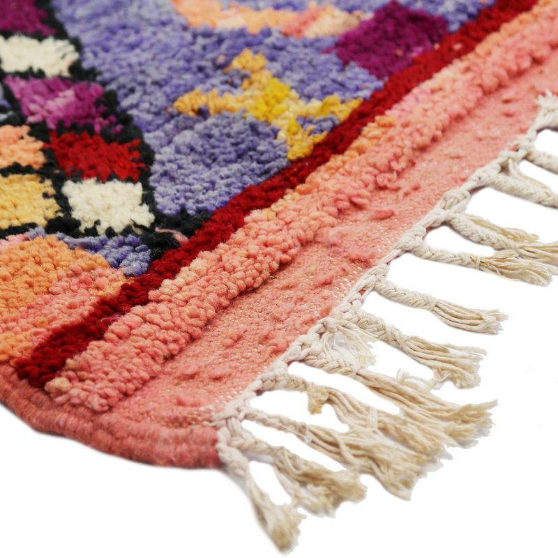 Handmade vintage morrocan rug 247x156cm