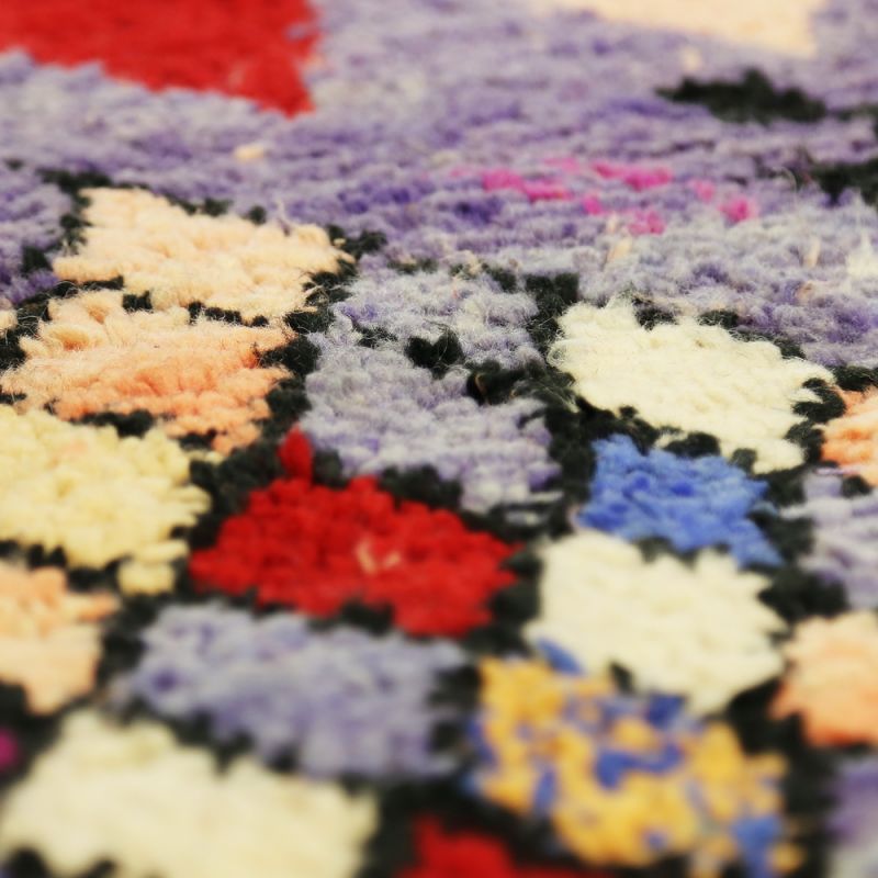 Handmade vintage morrocan rug 247x156cm