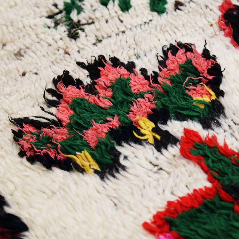 Handmade vintage morrocan rug 235x146cm