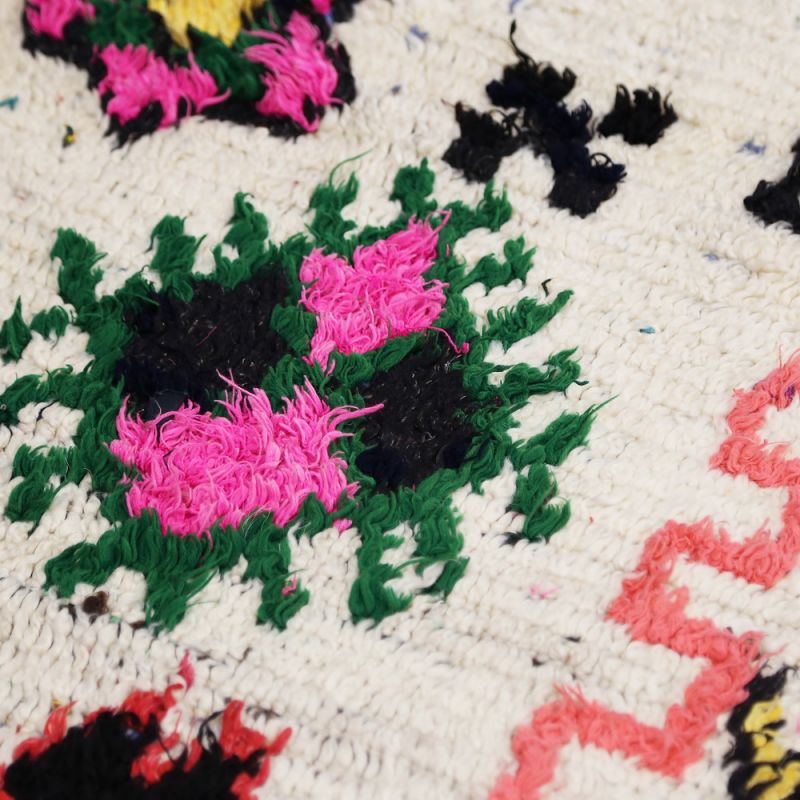 Handmade vintage morrocan rug 235x146cm