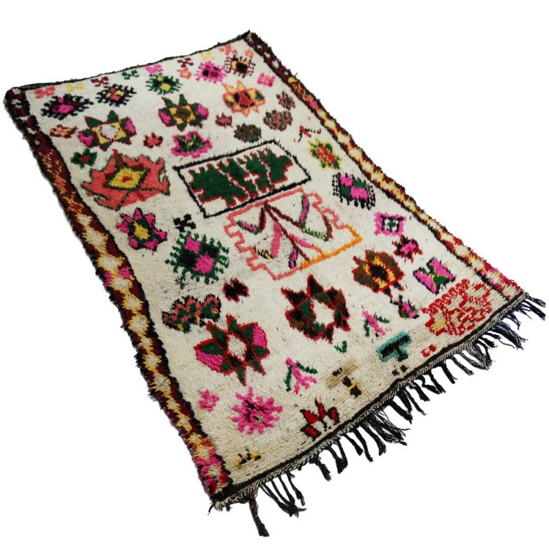 Handmade vintage morrocan rug 235x146cm