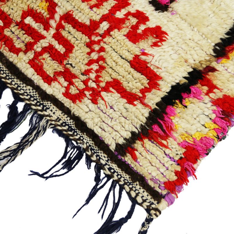 Handmade vintage morrocan rug 235x146cm